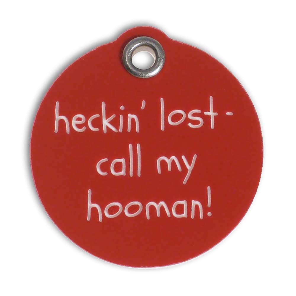 44 Hilarious Collar Tags For Pets Who Tend To Get Lost
