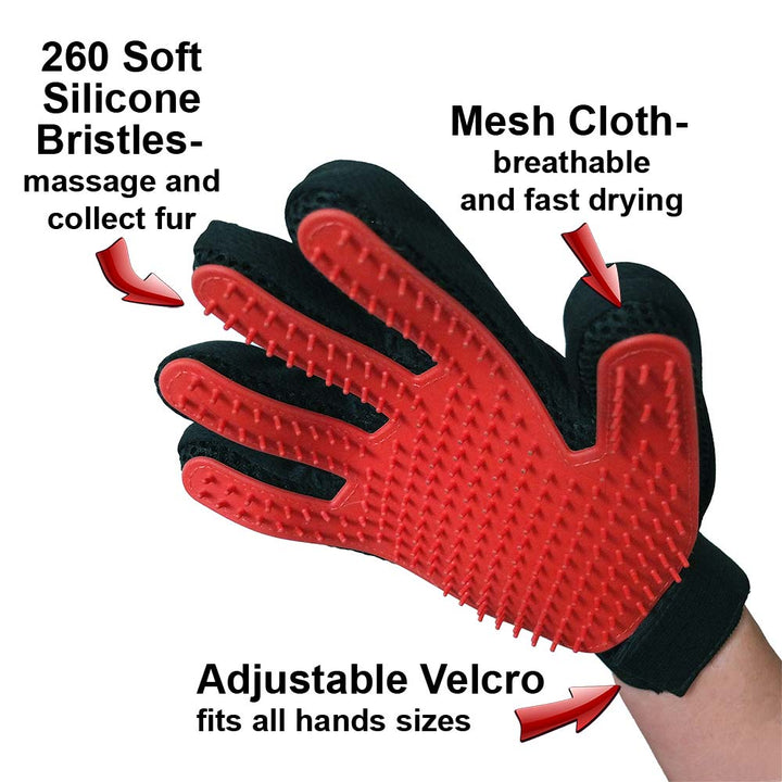 Pet Grooming Glove,  - Lucky Pet